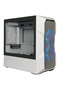 علبة كمبيوتر TD300 MESH Micro-ATX صغيرة الحجم - باللون الأبيض
