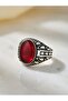 925 SILVER ATHEEQ STONE MENS RING - 3