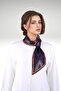 Shoe Basket 4823 Feather Pattern Elegant Design Stylish Women's Tie Scarf - 4