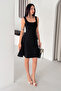 Women's Square Neck Fit&Flare Mini Dress - 3