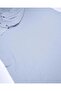 Light Blue Baby Camisole Fabric Organic Cotton Flexible Soft Bodysuit 110X250Cm - 5