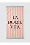 Pink Striped Women's Beach Towel 70X150 cm