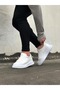 Jy507 Alone Lace-Up Leather Men's Casual Sneaker Shoes Cbt White - 3