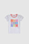 Girl's White T-Shirt 50320449-Vr013 - 2