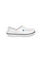 Crocband White Unisex Slippers 11016-100