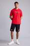 100% Cotton Nba Chicago Bulls Oversized Short Sleeve T-Shirt H3318Ax26Sm - 2