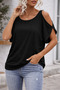 Women's Off-Shoulder Casual Blouse - 2