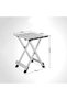 Portable Folding Camping Stool Lightweight Aluminum Outdoor Fishing Chair - 3