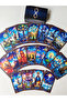 Cosmic Infinity Tarot Deck 78-Card Matte Cellophane Tarot Cards Fantasy Spiritual Design
