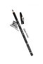 2-Piece White and Black Eyeliner Set with Sharpener, Waterproof Black Eyeliner + White Eyeliner Long-Lasting Eyeliner with Sharpener, White Eyeliner, Eyeliner with Opener - 2