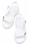Women's Double Velcro Sandals White - 4