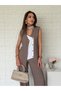 Asymmetric Vest Tensel Suit - 5