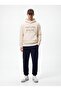Navy Blue Tracksuit with Narrow Legs and Elastic Waist