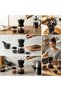 ®   Manual Glass Jar Coffee and Spice Grinder - with Spare Glass Jar - 4