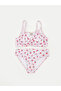 Pink Cherry Printed Girls' Bikini