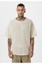 Striped Oversize Knitwear T-Shirt - 2