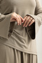 6485 - Stylish Comfortable Modal Fabric Casual Women's Skirt-Blouse Set - 5
