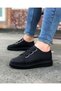 Jy026 Astor Men's Casual Elastic Leather Sports Sneaker Shoes Cst - Black