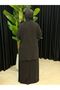 Evening Dress with Roses on the Shoulder - 4