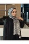Luxury Voile Silk Shawl Hijab Foulard Scarf Shawl Dd Pattern 70 X 180 cm - 2