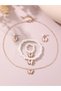 Pack of 4 - Beaded Necklace with Ring and Bracelet with Earrings - 2