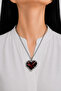 Gothic Necklace Black Chain Gothic Design Women's Necklace Punk Rock Style Accessory