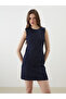 I Zero Roba Collar Mini Jean Dress from Freezen Store