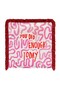 Motivational Written Abstract Wave Pattern Fringed Throw Pillow Cover Burgundy Tassel Pillowcase - 7