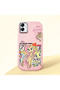 Pink Silicone Case with Shock-Absorbing Camera Protection Compatible with Samsung Galaxy A03