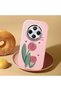 Redmi 14C 4G/5G Compatible Shock-Absorbing Camera Protected Pink Silicone Case - 2