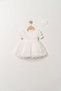 Baby Girl Mevlütlük Dress Summer Bandana Lace Newborn Hospital Release Wedding Dress Evening Dress 4014B - 2