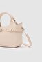 Osa Belt Detailed Crossbody Bag Cream - 4