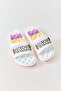 Women's Colorful Pool Beach Slippers White - 2