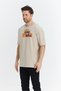 Unisex Oversize Embroidered Demon Slayer Zenitsu Anime Design 100% Cotton T-Shirt - 3
