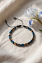 Accessories Stoned Multi-Colored Men's Bracelet Rectangular Patterned Minimal Modern Bracelet - 3