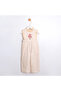 Flower Embroidered Girl's Jumpsuit - 3