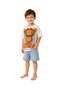 Boy's Garfield Printed Short Sleeve T-Shirt 100% Cotton Casual T-Shirt - 8