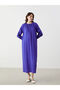 Crew Neck Embroidered Dress