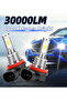 مصابيح أمامية وضبابية H11 6000K بيضاء باردة، H8 H9 H11 6000K بيضاء فائقة السطوع، رقائق CSP 3570 عالية/منخفضة الإضاءة - 7