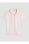 Vizyon New Season Shirt Collar Girls' Shorts Pajama Set - 2