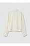 Rmz Gi̇yi̇m Farkiyla Polka Dot Voile Women's Shirt - 2
