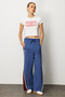 High Waist Relaxed Cut Trousers - 4