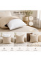 Essential Set of 2 Cushions filer 45×45 White - 3