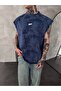 Unisex Washable Printed Sleeveless T-Shirt - 3