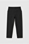 Comfort High Waist Lycra Interlock No-Show Capri Tights Black - 6