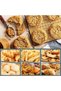 Silk Route - 200pcs Air Fryer Parchment Paper Disposable Liner 8.5inch, Premium Perforated for Air Fryer, Streamer, Pans, No Burn, Easy Cleanup (Brown) - 7