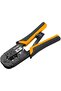 Ratchet Modular Crimping Plier Industrial Hand Tool for Network Cable Connector Crimping - 8