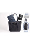 Waxed Canvas Shoulder Bag - Magnetic, Daily Use, Extra Pocket, Tote Bag - 7256 - 4
