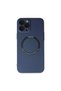 Apple iPhone 12 Pro Case Jack Magneticsafe Lens Silicone - Navy Blue