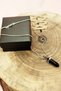 Onix natural stone chain handmade design necklace pendant: 3.5 cm chain: 20 cm boxed - 4